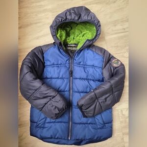 Sequoia Kids Puffer Jacket - Blue and Green